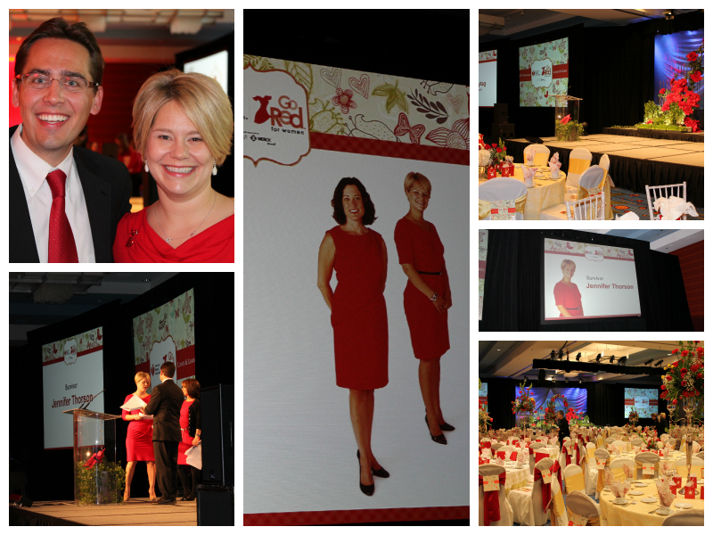 Go Red Luncheon Collage