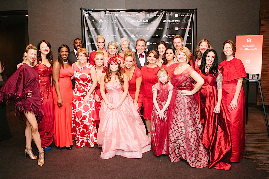 Minnesota's Red Dress Collection Show at the Loews Hotel, Minneapolis March 2015