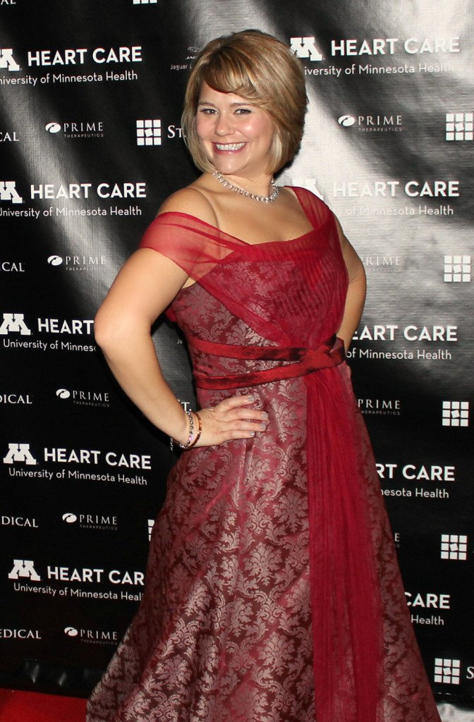 Jen Thorson at the Minnesota's Red Dress Collection Show at the Loews Hotel, Minneapolis March 2015